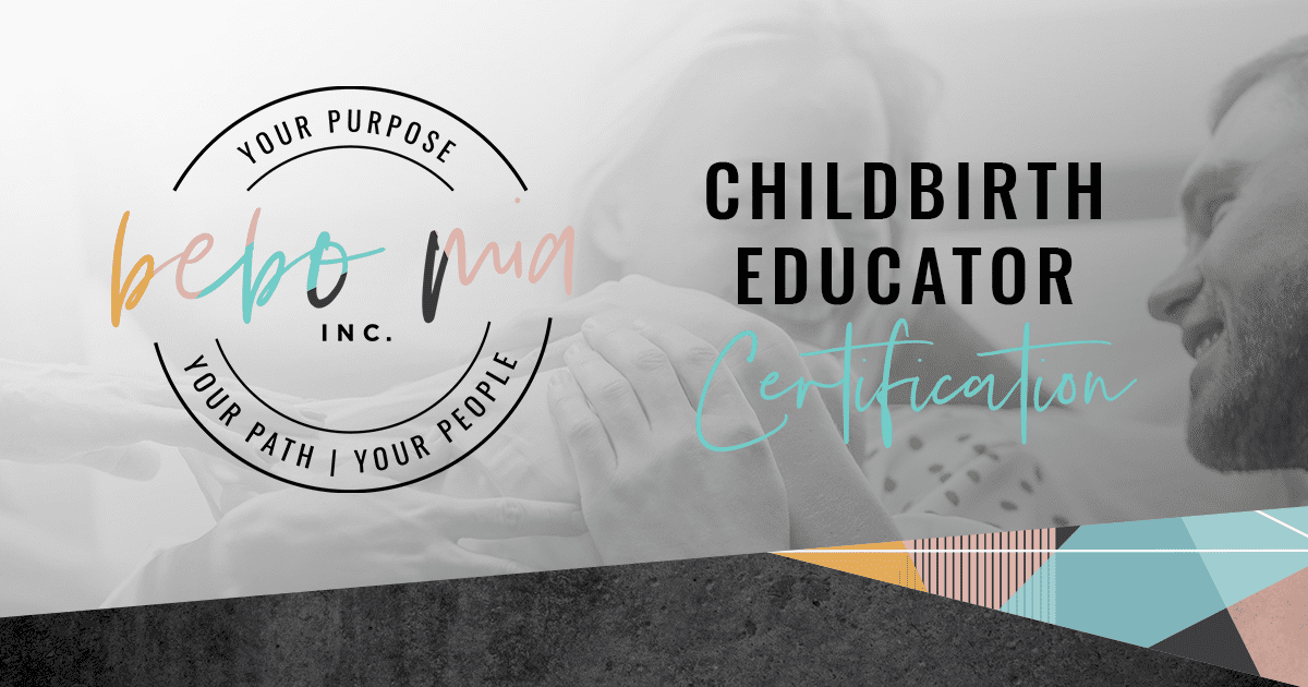 Childbirth Educator Certification - Bebo Mia