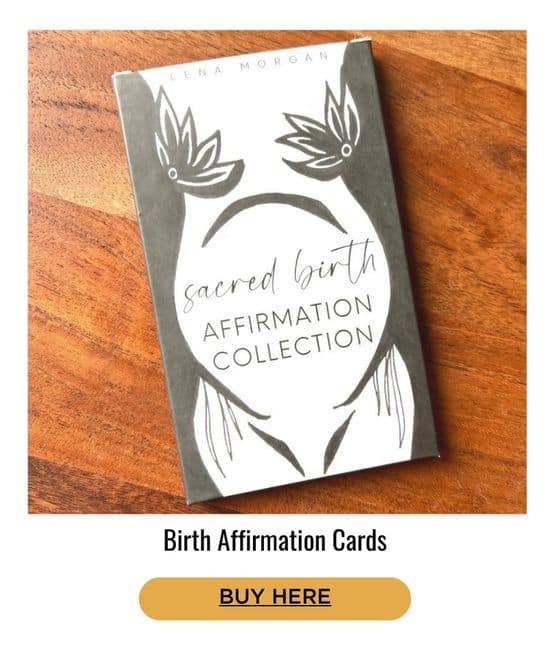 birth affirmation cards