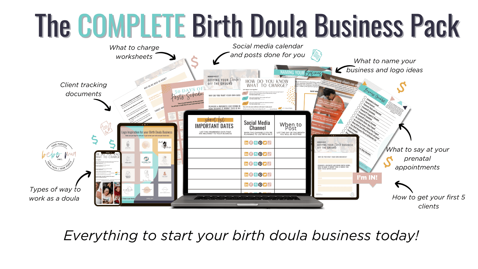 Birth Doula Business Starter Pack