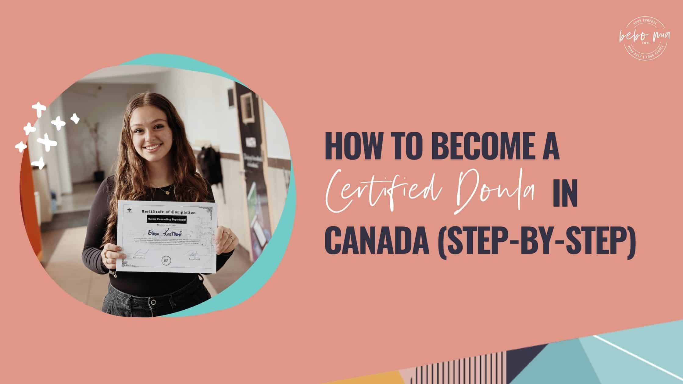 how to become a certified doula in canada
