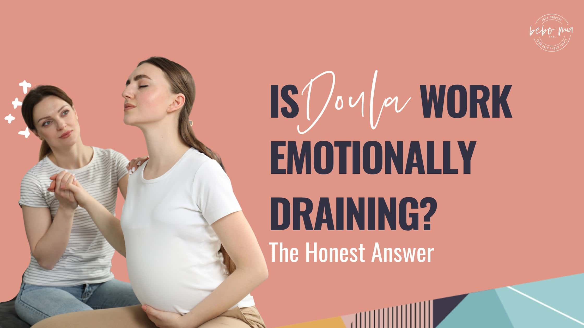 doula work emotionally draining blog cover